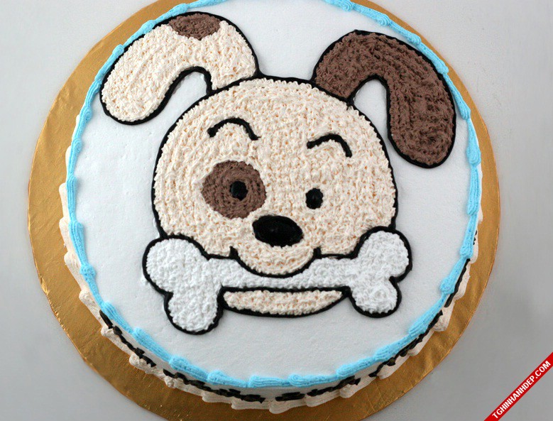 Bộ ảnh bánh sinh nhật hình động vật cực cute