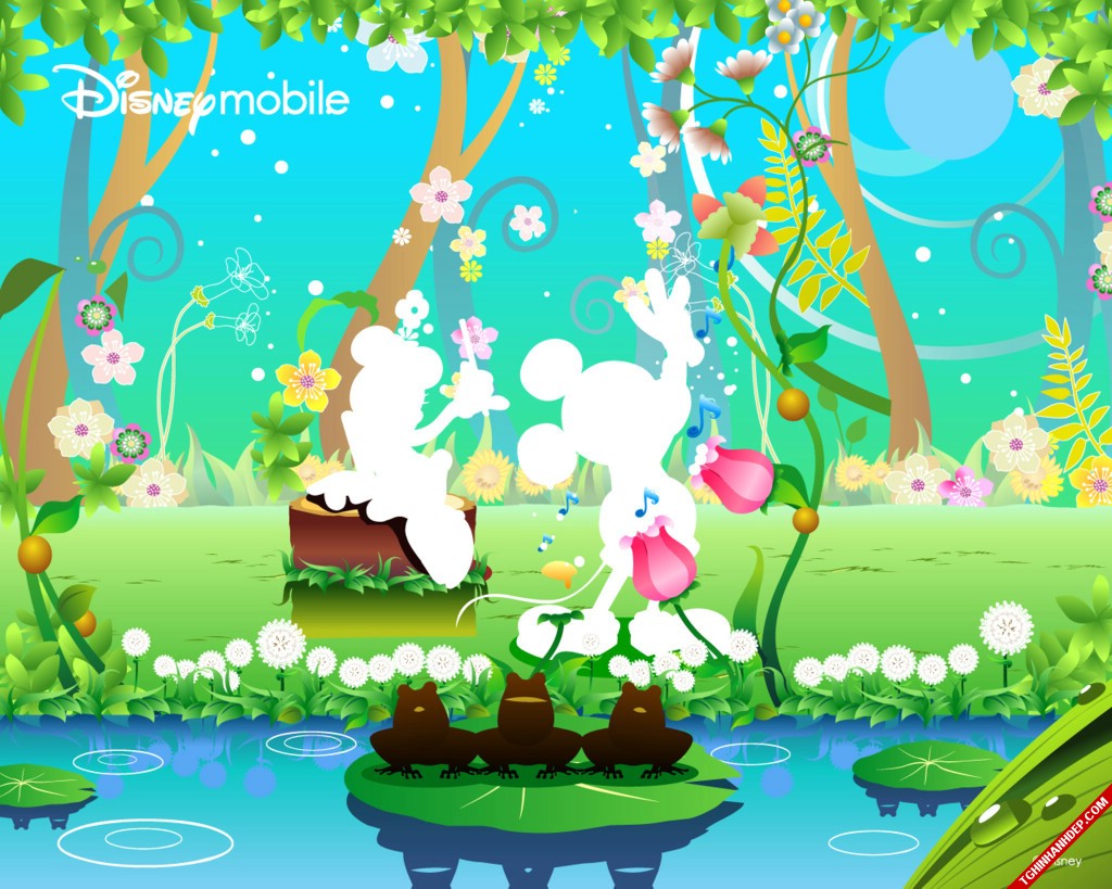 Bộ ảnh hoạt hình đáng yêu của chuột Mickey