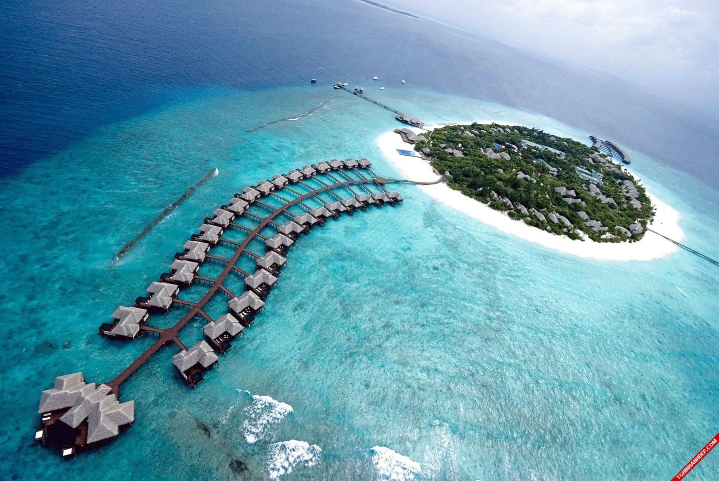 Bộ ảnh tuyệt đẹp ở thiên đường Maldives