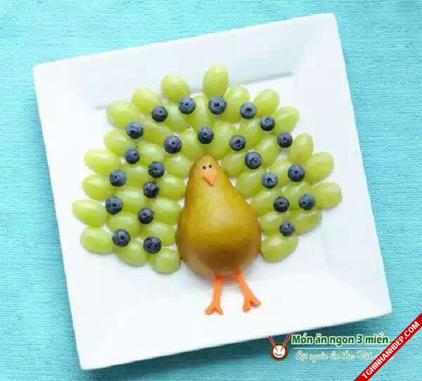 Hình ảnh trái cây cực đẹp với sự sáng tạo độc đáo