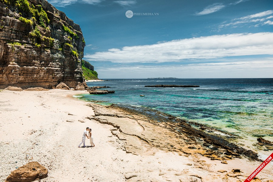 Đã mắt với bộ ảnh cưới trên đảo Lý Sơn