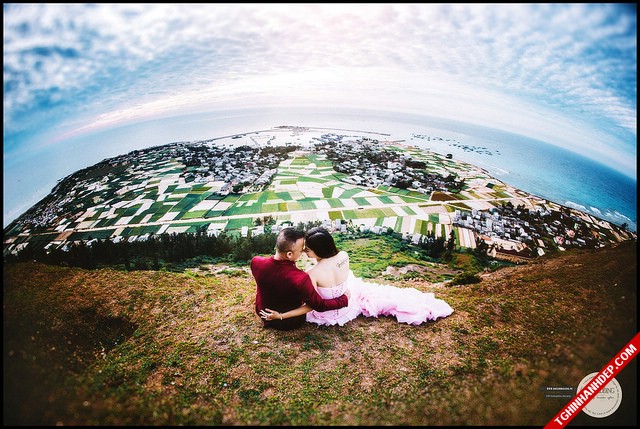 Đã mắt với bộ ảnh cưới trên đảo Lý Sơn