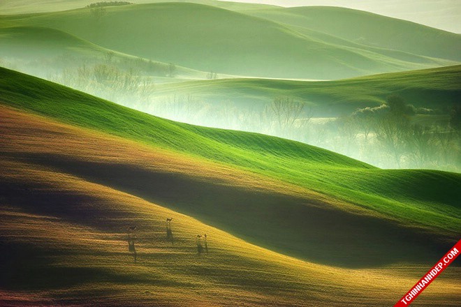 Đã mắt với vẻ đẹp thơ mộng của vùng đất Tuscany