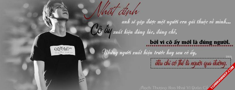 Ảnh bìa facebook đẹp cho fan tiểu thuyết ngôn tình