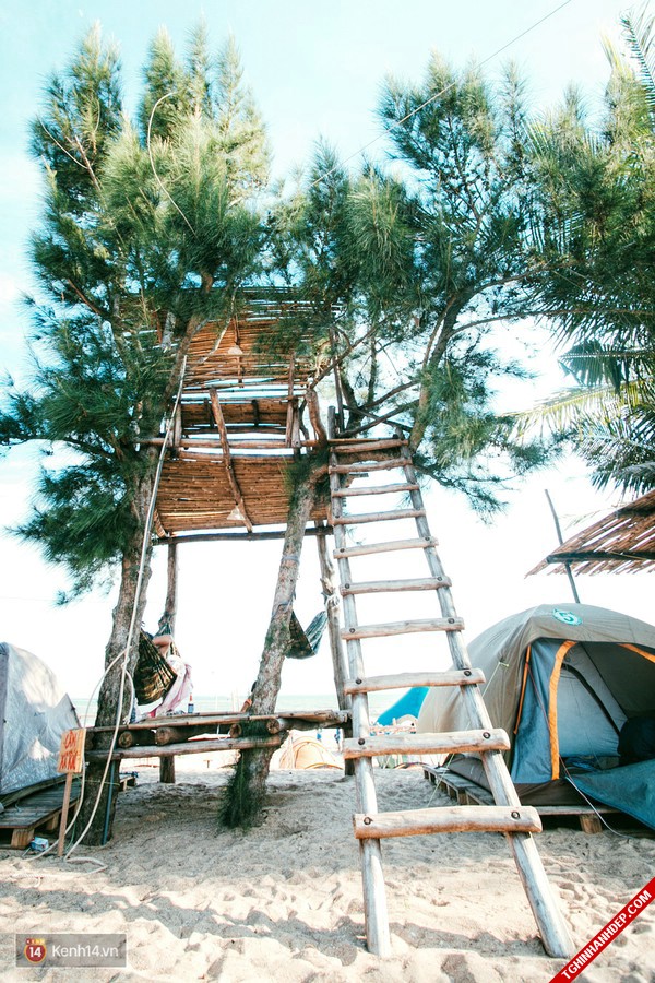 Ảnh đẹp biển Bình Thuận ở khu cắm trại Coco Beach Camp