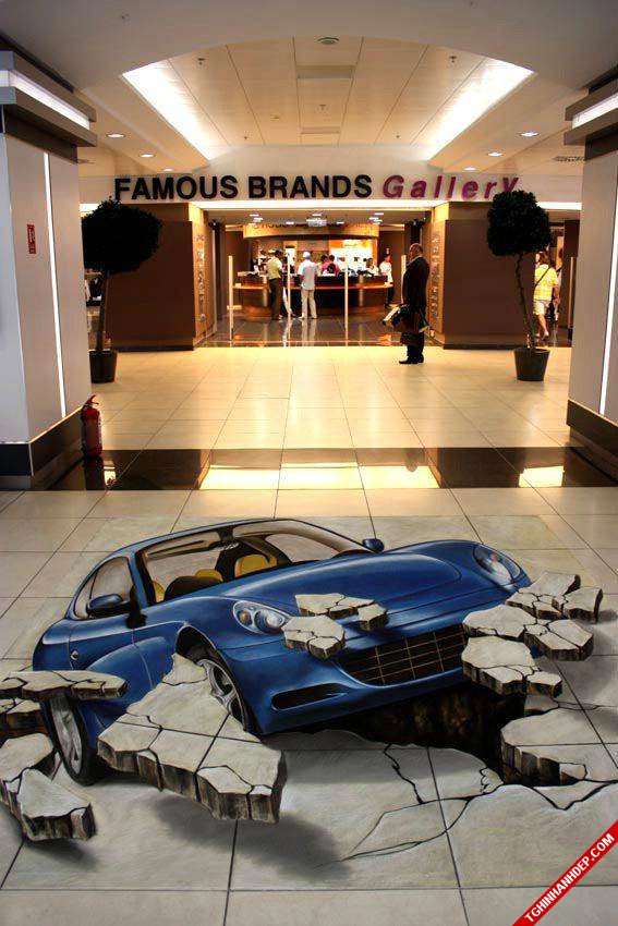 Hình ảnh 3D đường phố đẹp mắt và độc đáo nhất