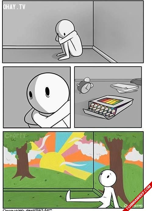 Những bài học ý nghĩa cho cuộc sống từ các bức tranh