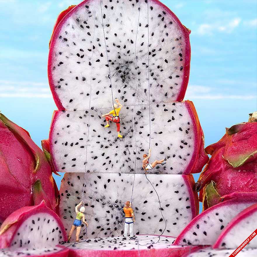 Những hình ảnh đẹp siêu thực về thế giới trái cây