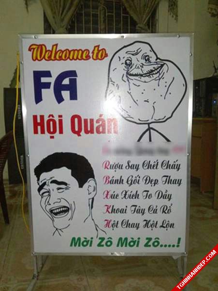 Những hình ảnh quảng cáo hài hước chỉ có ở Việt Nam