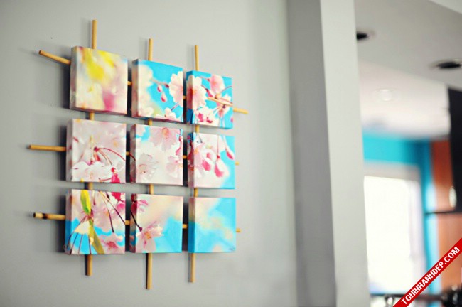 Những hình ảnh ấn tượng về tranh treo tường hanmade